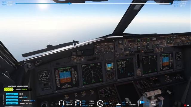 BOEING 737: Rzeszów - Bergen -- VATSIM -- MSFS смотреть онлайн