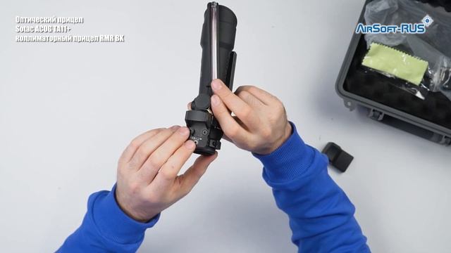 Оптический прицел Sotac ACOG TA11+ коллиматорный прицел RMR BK смотреть онлайн