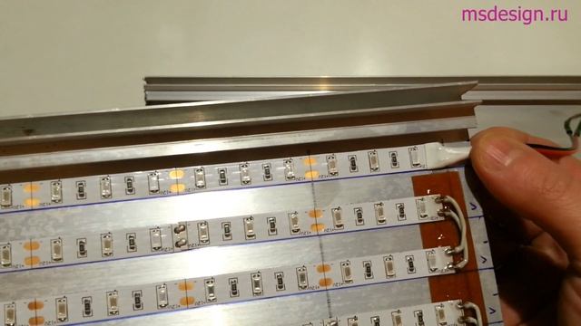 Ahoot.ru | Живительный свет 2/3 Фитолампа досвета растений Изготовление/Special Fito LEDstrips P2