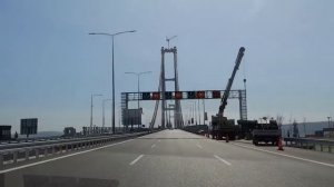 ÇANAKKALE BRİDGE  TURKEY / Мост через пролив Дарданеллы (пролив Чанаккале) в ТУРЦИИ.
