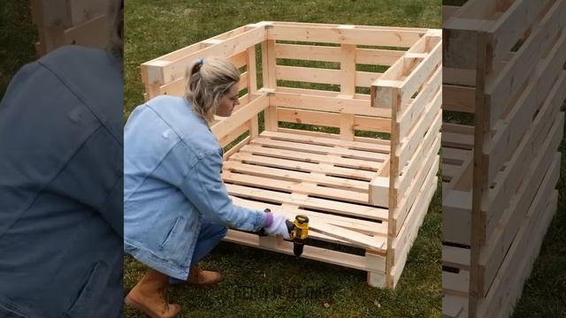 КАК ПОСТРОИТЬ СИМПАТИЧНЫЙ ДЕРЕВЯННЫЙ ДОМИК || НЕВЕРОЯТНЫЕ ПОДЕЛКИ ДЛЯ ЗАДНЕГО ДВОРИКА смотреть онлайн