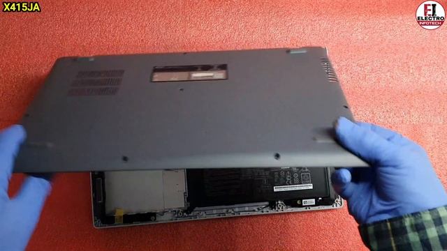 How To Replace SSD ASUS 15 X515JA / Disassembly And Assembly смотреть онлайн