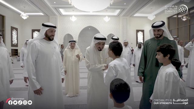 حميد النعيمي يفتتح مسجد الرقايب في عجمان смотреть онлайн