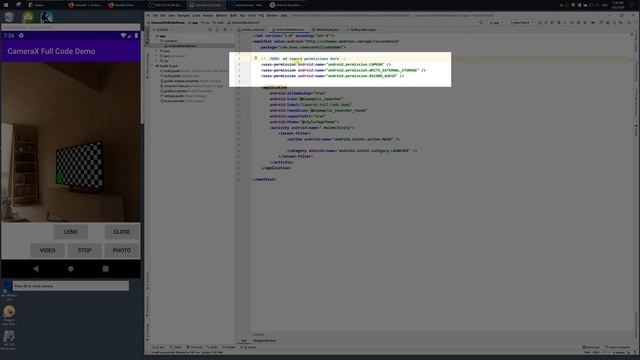 Android CameraX CameraView Complete Camera App Code Tutorial 2020 смотреть онлайн