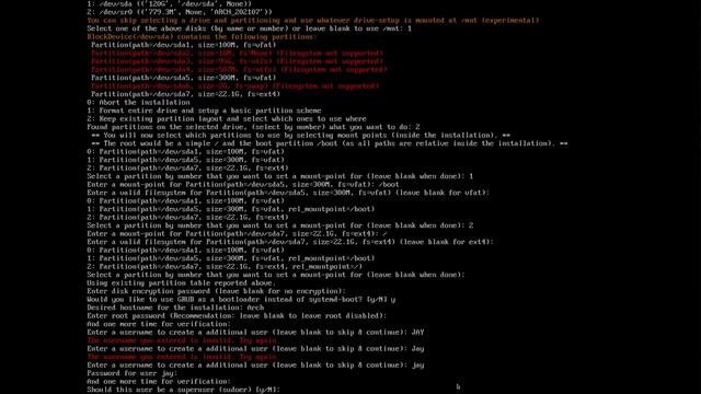 DUAL BOOT Windows 10 and Arch Linux - Install Arch using built in archinstall (JULY 2021) смотреть онлайн