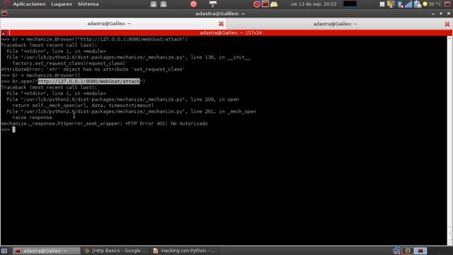 Hacking con Python Parte 10 – Mechanize para interactuar con aplicaciones web Seguridad en Sistem смотреть онлайн