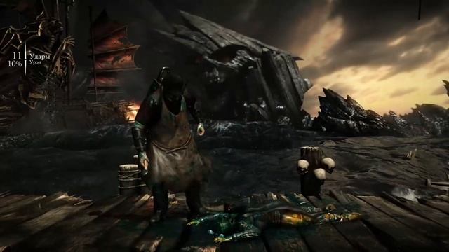 MKXL All The Leatherface Fatalities, Brutalities, X-Ray & Ending/МК11 добивания Кожаное лицо.