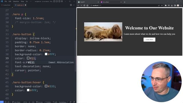Can ChatGPT write decent HTML and CSS? смотреть онлайн
