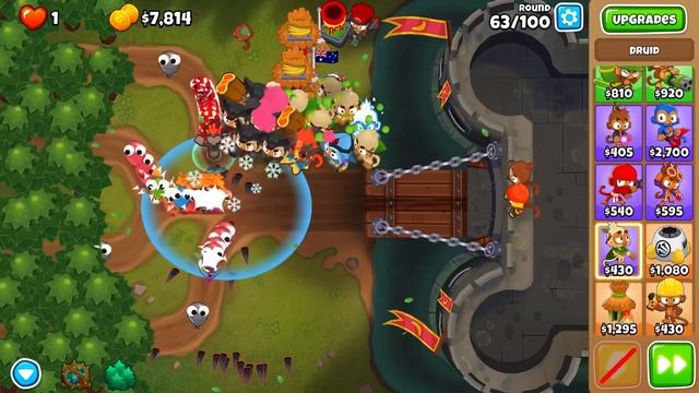 Dark Castle Chimps with 13 Druid of the Storm Druids! - Bloons TD 6 смотреть онлайн