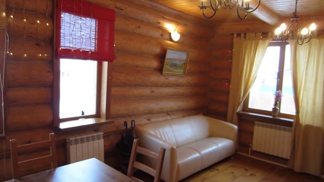 Продажа дома в Казани. Большой двухэтажный дом-сруб с цокольным этажом рядом с Волгой в Займище. смотреть онлайн