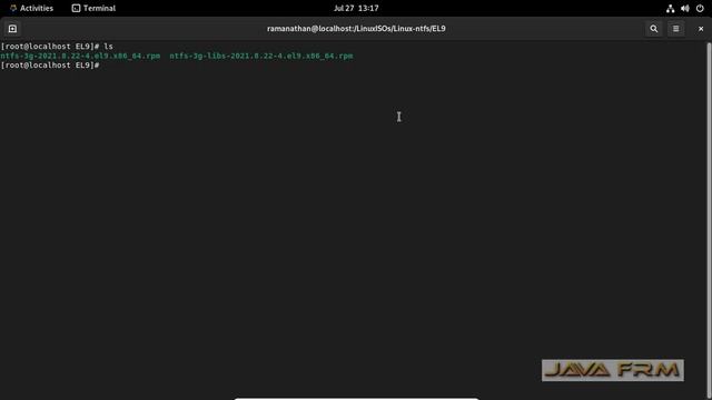 How to access NTFS Volume in AlmaLinux 9 смотреть онлайн