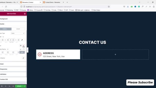 How to Create an Awesome Contact Us Page in Elementor FREE | Contact Form Design Tutorial 2023 смотреть онлайн