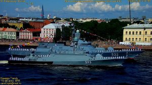 Парад на День ВМФ в Санкт-Петербурге 28 июля 2024. Полное видео прямой онлайн-трансляции.