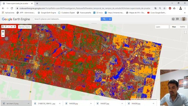 Clasificación supervisada paso a paso en Google Earth Engine смотреть онлайн