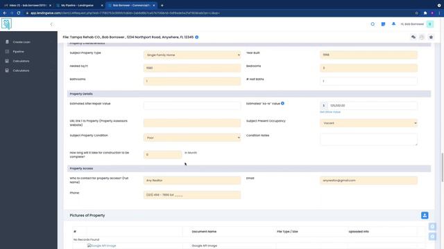 Part 6:  Loan File - Full App Tab