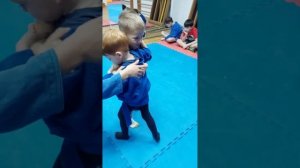Тренировка по  самбо для детей 4-7 лет в игровой форме ✊?