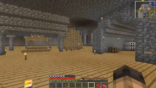Minecraft- Сокровища прошлого - 30 - RailCraft Проходческий щит