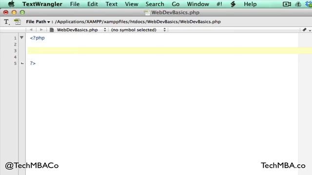 How To Create A PHP File [Mac] смотреть онлайн