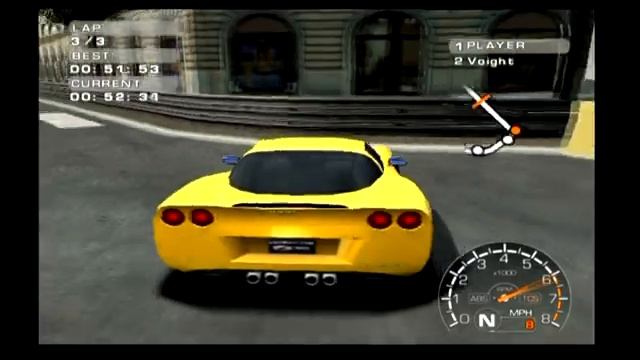 Corvette Evolution GT -- Gameplay (PS2) смотреть онлайн