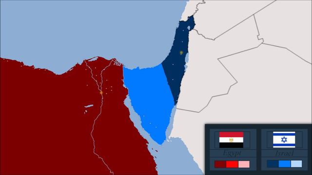 Egypt vs Israel | Country vs Country Simulation Animation 2023 смотреть онлайн