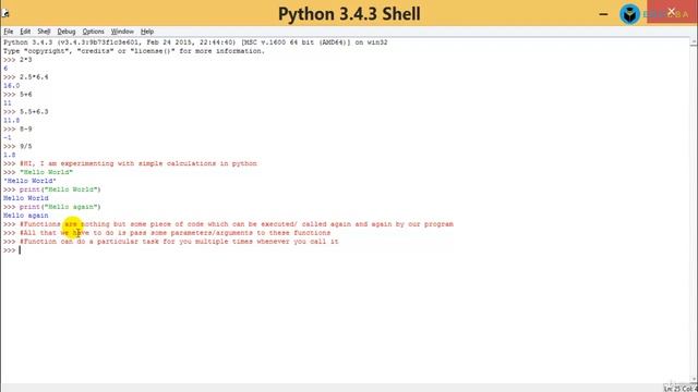 Lect 05: Build in Function in Python смотреть онлайн