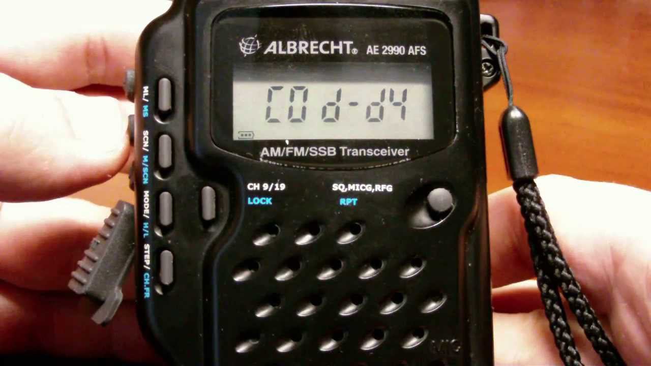 ✅ Обзор портативной радиостанции Albrecht AE2990 AFS смотреть онлайн