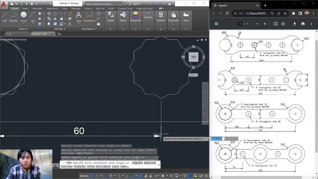 Autocad 2D Latihan C смотреть онлайн