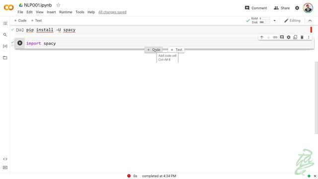 02 - NLP Tokenization with Spacy Part 1 смотреть онлайн