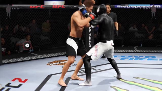 UFC 2 Вырубаем Черную смерть приемом бесконтактног боя| Secret move vs black death смотреть онлайн
