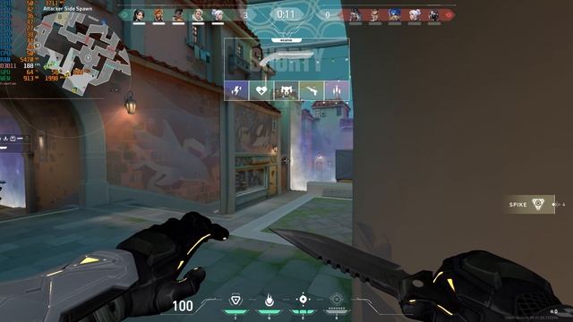 Valorant on Core i7-3770K 3.5GHz GTX 460 1080p Low смотреть онлайн