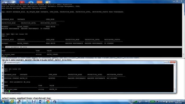 Oracle MAARAC+DataGuard+ASM Lab Overview part 3 смотреть онлайн