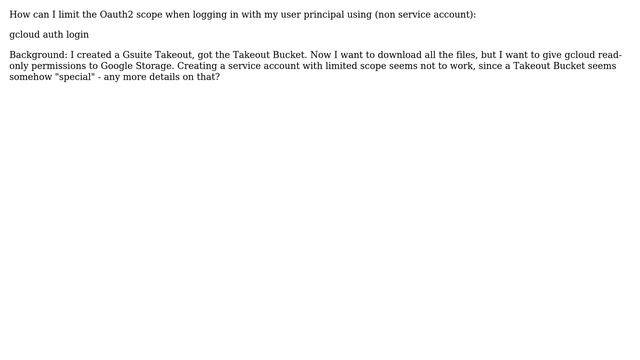 DevOps & SysAdmins: gcloud auth login: Limit Oauth2 scope (2 Solutions!!) смотреть онлайн