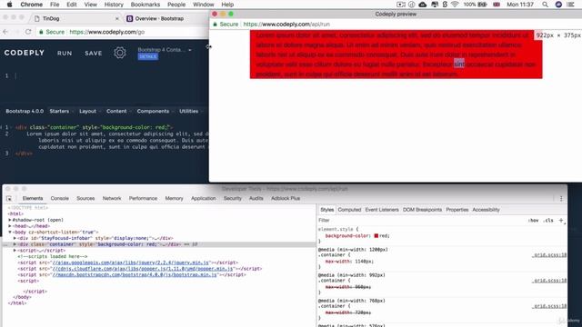 Day 58 - Web Foundation Bootstrap - 13. Bootstrap Containers смотреть онлайн