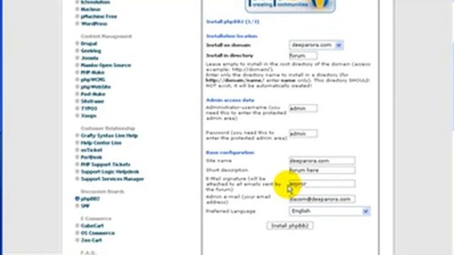18) How to install phpBB2 in cPanel ? смотреть онлайн