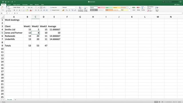 AAT Level 3 Osborne Book Excel Chapter 1 Exercise 2 Stage 1 смотреть онлайн