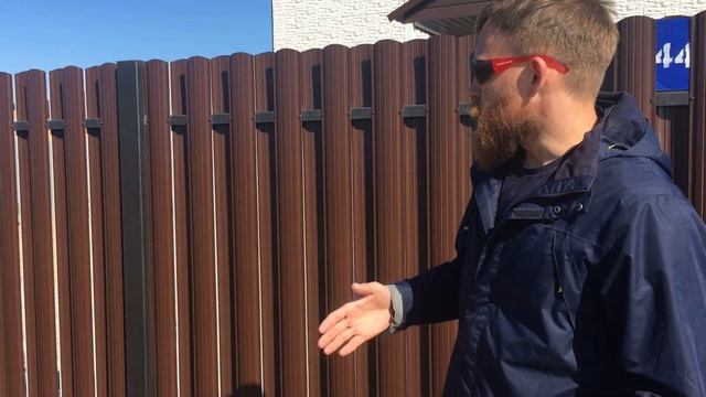 Штакетник металлический обзор смотреть онлайн