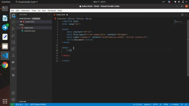 VS Code Update Image Size using Emmet смотреть онлайн