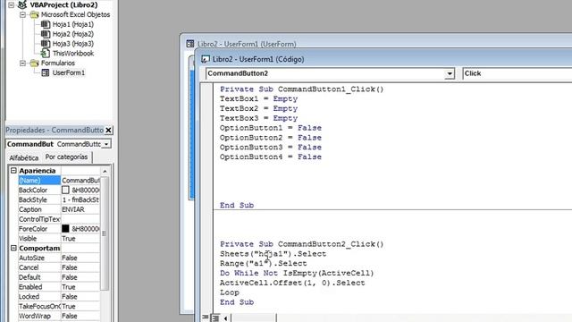 FORMULARIOS EN EXCEL 2007(VBA) . SEGUNDA PARTE смотреть онлайн