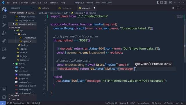 Authentication App with Google & Github Login - Next.js For Beginners [#20] - Sign Up смотреть онлайн