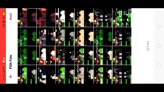 MAU MENGGANTI SKIN MINECRAFT TAPI ADA TULISAN 