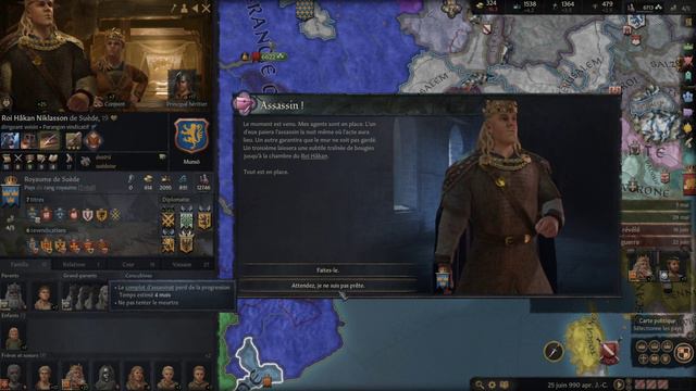 ASSASSINER LE GÉANT SUÉDOIS - CRUSADER KINGS 3 #18 - royleviking [FR] смотреть онлайн