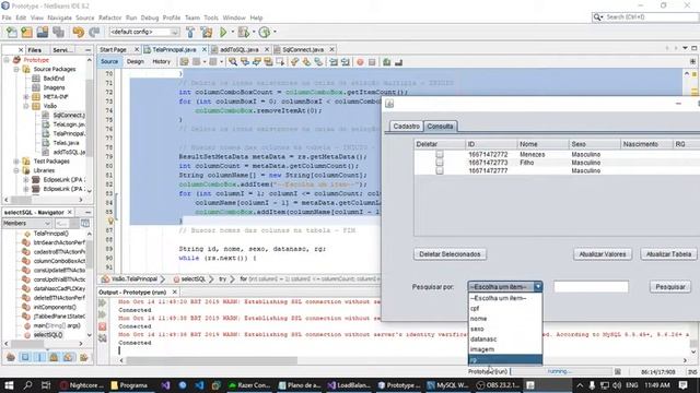 Vídeo explicando tabela no Java e BD смотреть онлайн