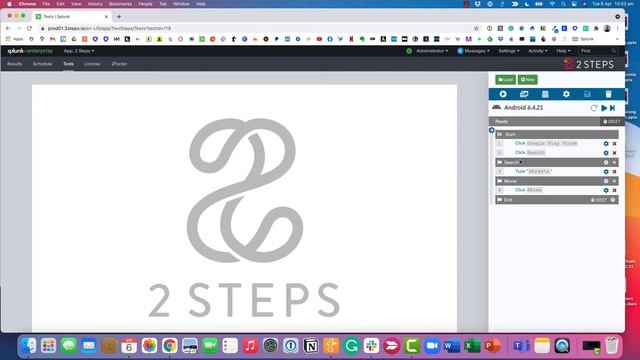 2 Steps - Synthetic Monitoring for Android Demo смотреть онлайн