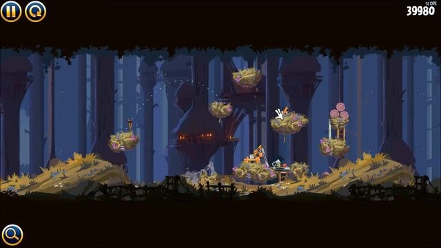 Angry Birds Star Wars Moon of Endor с 21 по 30 уровень смотреть онлайн