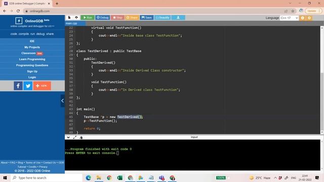 Calling Virtual Functions from Base class Constructor C++ || In English || By Vikash Shakya смотреть онлайн
