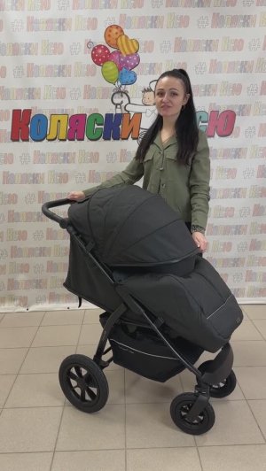 Детская прогулочная коляска Indigo Epica XL Air - видео обзор «Коляски Ксю»