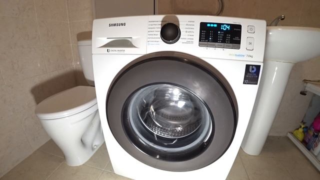 Обзор стиральной машины Samsung WW70J52E02 смотреть онлайн