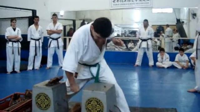 KARATE  DE COMBATE - EXAME DE FAIXAS EM CANOAS/RS
