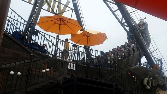 Атракцион "Викинг", Далянь смотреть онлайн