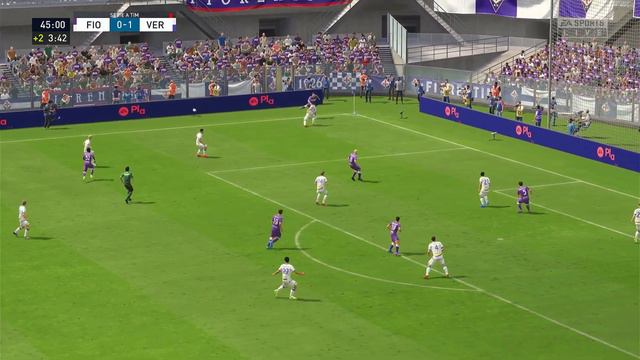 FIFA 22: Fiorentina vs Verona - Serie A - Full Match смотреть онлайн